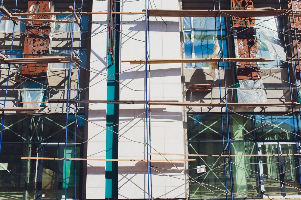 Ekspresowa budowa bloku w Złocieńcu