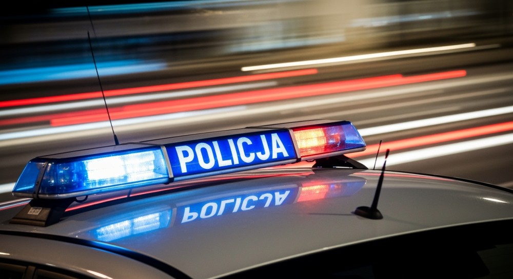 Kierowca Volvo z 1,5 promila uciekał przed policją, zakończył w rowie