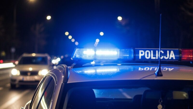 14-letni kierowca Audi na nocnej przejażdżce z kolegami zatrzymany przez policję